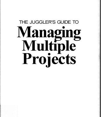 خرید و دانلود نسخه کامل کتاب The Juggler’s Guide to Managing Multiple Projects