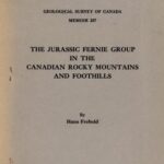خرید و دانلود نسخه کامل کتاب The Jurassic Fernie group in the Canadian Rocky Mountains and foothills
