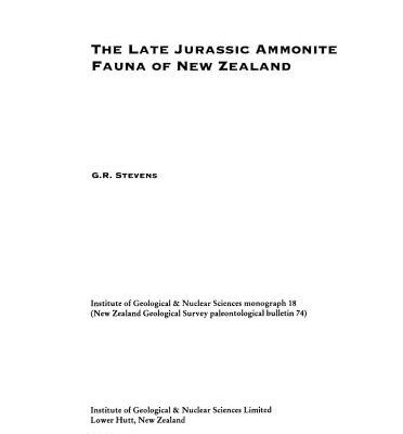 خرید و دانلود نسخه کامل کتاب The Late Jurassic ammonite fauna of New Zealand