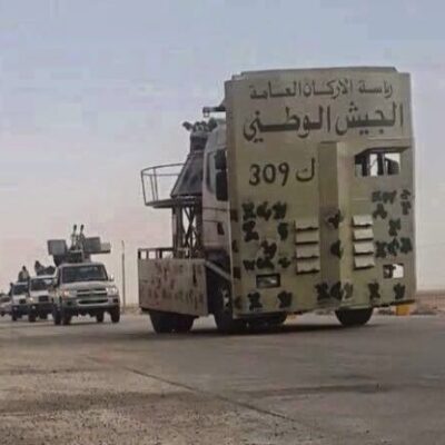 خرید و دانلود نسخه کامل کتاب The Libyan National Army going DIY: AK-230 naval guns mounted on trucks