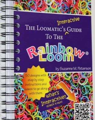 خرید و دانلود نسخه کامل کتاب The Loomatic’s Interactive Guide to the Rainbow Loom – + pdf