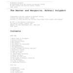 خرید و دانلود نسخه کامل کتاب The Master and Margarita