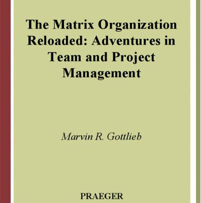 خرید و دانلود نسخه کامل کتاب The Matrix Organization Reloaded: Adventures in Team and Project Management (Creating Corporate Cultures)