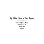 خرید و دانلود نسخه کامل کتاب The Minor Poems of John Lydgate