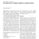 خرید و دانلود نسخه کامل کتاب The modern theory of biological evolution. An expanded synthesis