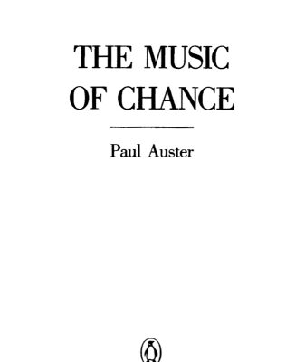 خرید و دانلود نسخه کامل کتاب The Music of Chance