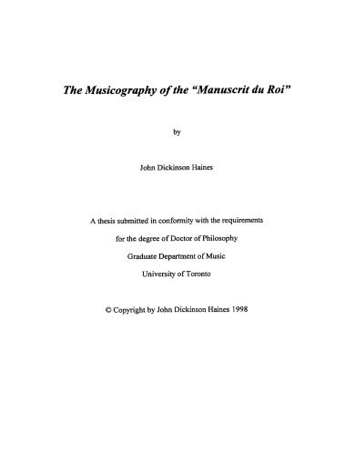 خرید و دانلود نسخه کامل کتاب The musicography of the “Manuscrit du Roi”_68df35999932b.jpeg خرید و دانلود نسخه کامل کتاب The musicography of the “Manuscrit du Roi”