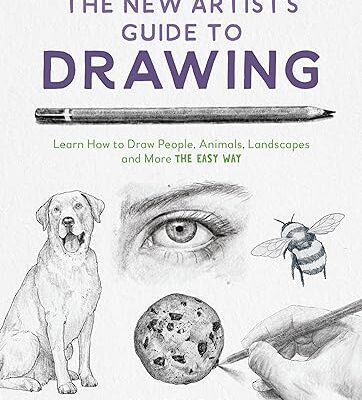 خرید و دانلود نسخه کامل کتاب The New Artist’s Guide to Drawing: Learn How to Draw People, Animals, Landscapes and More the Easy Way –  +  Pdf