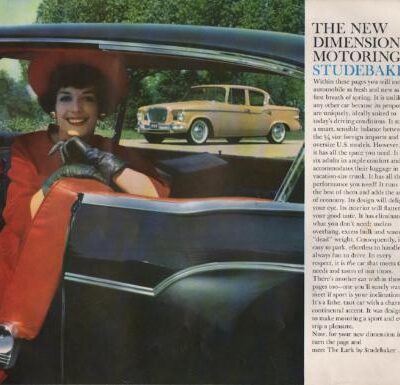 خرید و دانلود نسخه کامل کتاب The new dimension in motoring by Studebaker