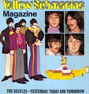 خرید و دانلود نسخه کامل کتاب The Official Beatles Yellow Submarine Magazine King Features