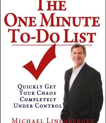 خرید و دانلود نسخه کامل کتاب The One Minute To-Do List