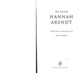خرید و دانلود نسخه کامل کتاب The Portable Hannah Arendt (Penguin Classics)