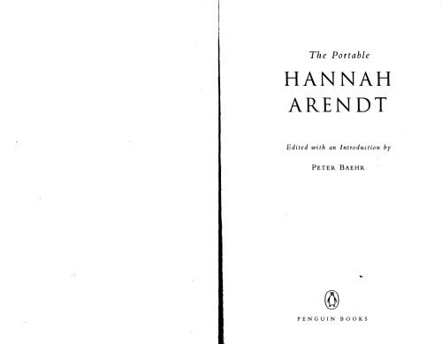 خرید و دانلود نسخه کامل کتاب The Portable Hannah Arendt (Penguin Classics)_68ec882a79a24.jpeg خرید و دانلود نسخه کامل کتاب The Portable Hannah Arendt (Penguin Classics)