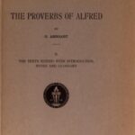 خرید و دانلود نسخه کامل کتاب The Proverbs of Alfred