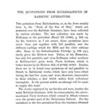 خرید و دانلود نسخه کامل کتاب The Quotations from Ecclesiasticus in Rabbinic Literature