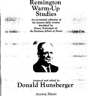خرید و دانلود نسخه کامل کتاب The Remington Warm-Up Studies