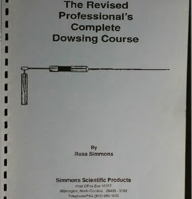 خرید و دانلود نسخه کامل کتاب The Revised Professional’s Complete Dowsing Course