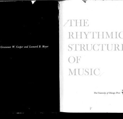 خرید و دانلود نسخه کامل کتاب The Rhythmic Structure of Music