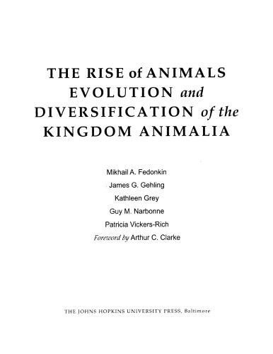 خرید و دانلود نسخه کامل کتاب The rice of animals evolution and diversification of the kingdom animalia_68e7f4dd43ace.jpeg خرید و دانلود نسخه کامل کتاب The rice of animals evolution and diversification of the kingdom animalia