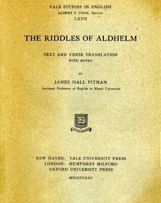 خرید و دانلود نسخه کامل کتاب The Riddles of Aldhelm: Text and Verse Translation