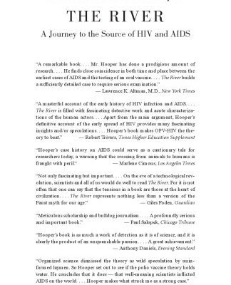خرید و دانلود نسخه کامل کتاب The River: A Journay to the Source of HIV and AIDS