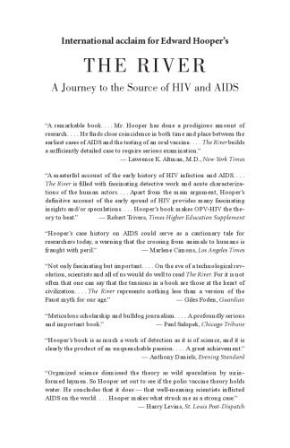 خرید و دانلود نسخه کامل کتاب The River: A Journay to the Source of HIV and AIDS_68e2af292dabc.jpeg خرید و دانلود نسخه کامل کتاب The River: A Journay to the Source of HIV and AIDS