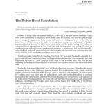 خرید و دانلود نسخه کامل کتاب The Robin Hood Foundation