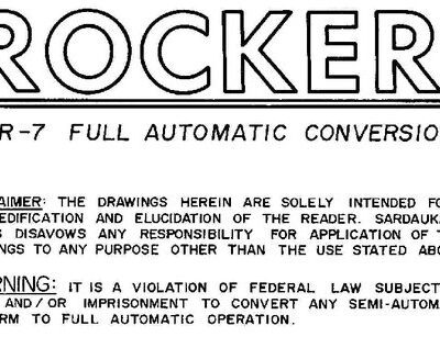 خرید و دانلود نسخه کامل کتاب The Rocker AR-7 Full Automatic Conversion