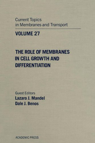 خرید و دانلود نسخه کامل کتاب The Role of Membranes in Cell Growth and Differentiation_68e1d23a6833a.jpeg خرید و دانلود نسخه کامل کتاب The Role of Membranes in Cell Growth and Differentiation