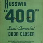 خرید و دانلود نسخه کامل کتاب The Russwin “400” Semi-Concealed Door Closer