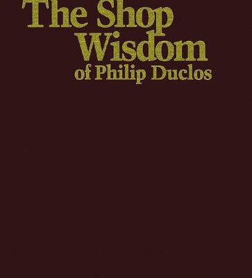 خرید و دانلود نسخه کامل کتاب The Shop Wisdom of Philip Duclos