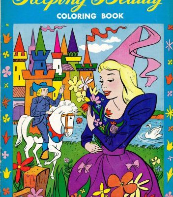 خرید و دانلود نسخه کامل کتاب The Sleeping Beauty Coloring Book