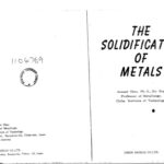 خرید و دانلود نسخه کامل کتاب The Solidificaton of Metals