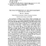 خرید و دانلود نسخه کامل کتاب The Space-Distribution of the Photo-Electrons Ejected by X-Rays