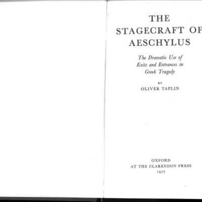 خرید و دانلود نسخه کامل کتاب The Stagecraft of Aeschylus