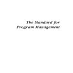 خرید و دانلود نسخه کامل کتاب The Standard for Program Management