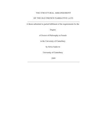 خرید و دانلود نسخه کامل کتاب The structual arrangement of the Old French narrative lays