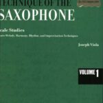خرید و دانلود نسخه کامل کتاب The technique of the saxophone/ 1, Scale studies : Learn melody, harmony,rhythm, and improvisation techniques.