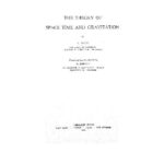 خرید و دانلود نسخه کامل کتاب The Theory of Space Time and Gravitation