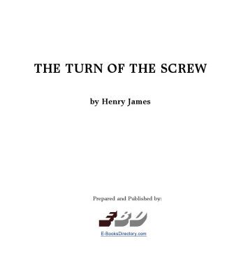 خرید و دانلود نسخه کامل کتاب The Turn of the Screw
