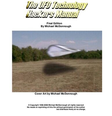 خرید و دانلود نسخه کامل کتاب The UFO Technology Hackers Manual