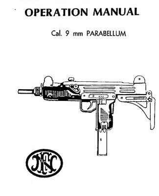 خرید و دانلود نسخه کامل کتاب The UZI SMG Operation Manual: 9mm Parabellum