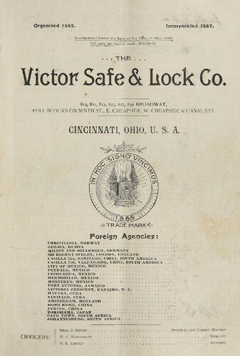 خرید و دانلود نسخه کامل کتاب The Victor Safe & Lock Co. Catalogue 1902_68f4793337eb6.jpeg خرید و دانلود نسخه کامل کتاب The Victor Safe & Lock Co. Catalogue 1902