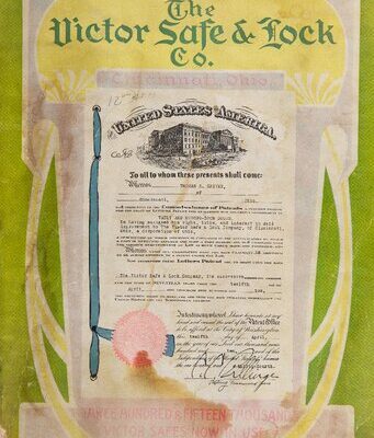 خرید و دانلود نسخه کامل کتاب The Victor Safe & Lock Co. Catalogue 1915