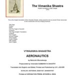 خرید و دانلود نسخه کامل کتاب The Vimanika Shastra