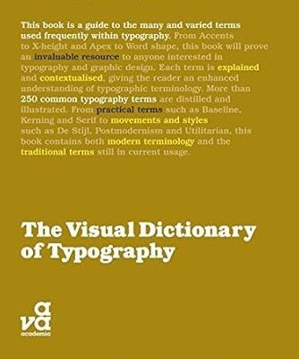 خرید و دانلود نسخه کامل کتاب The Visual Dictionary of Typography (Visual Dictionaries) – Original PDF