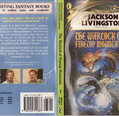 خرید و دانلود نسخه کامل کتاب The Warlock of Firetop Mountain – 2nd print