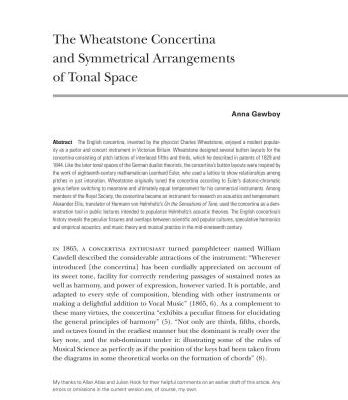 خرید و دانلود نسخه کامل کتاب The Wheatstone Concertina and Symmetrical Arrangements of Tonal Space