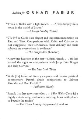 خرید و دانلود نسخه کامل کتاب The White Castle: A Novel