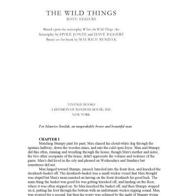 خرید و دانلود نسخه کامل کتاب The Wild Things (Vintage)